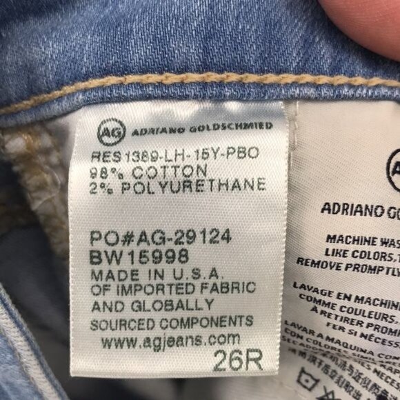 Adriano Goldschmied Women's Legging Super Skinny Fit Ankle Jean SIze 26 - Picture 7 of 14